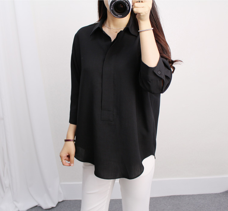 NEW FASHION LADY GIRL Blouse Jenny half sleeve ope