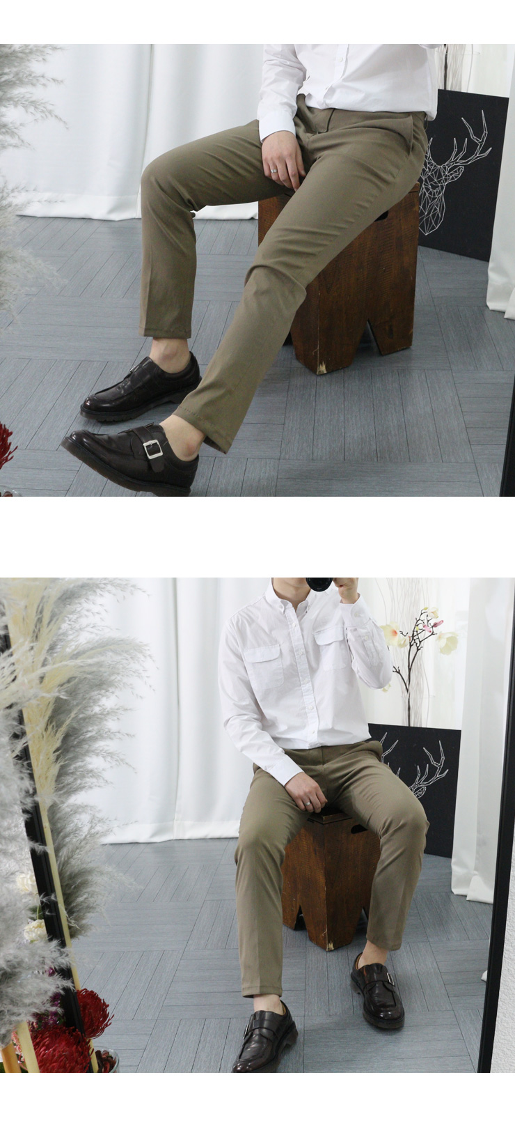 New Men's Pants Men's Slacks Span Fall Pants