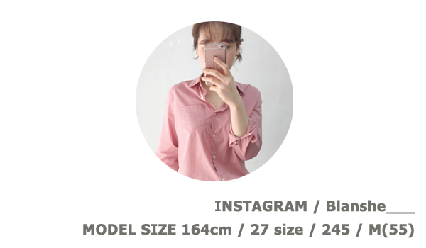 New Striped Shirt Dress 2 color Mini Rouge Pit Box