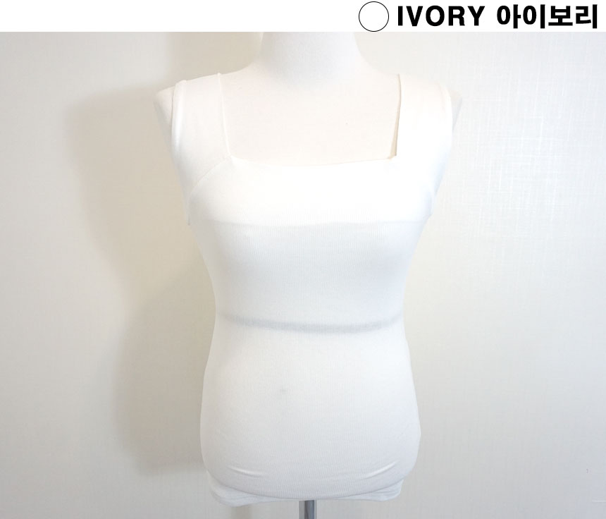 Square square necklace with perfect fit 4color Bea