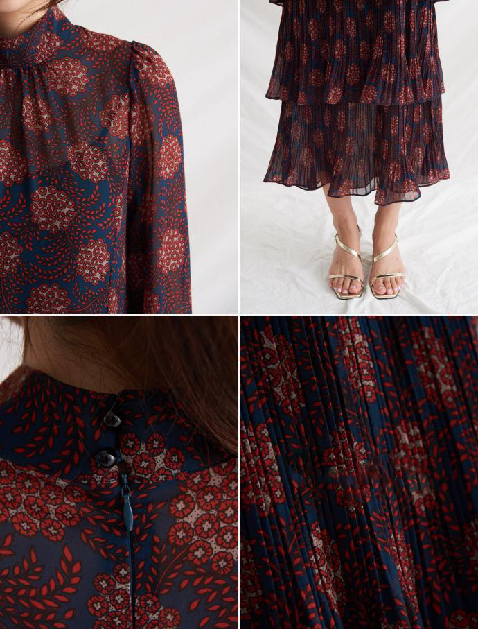 Autumn Kangkang One Piece Cyan Red Black Brown Ha 