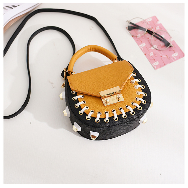 New Round Eyelet Cross Mini Back Women Women Back 