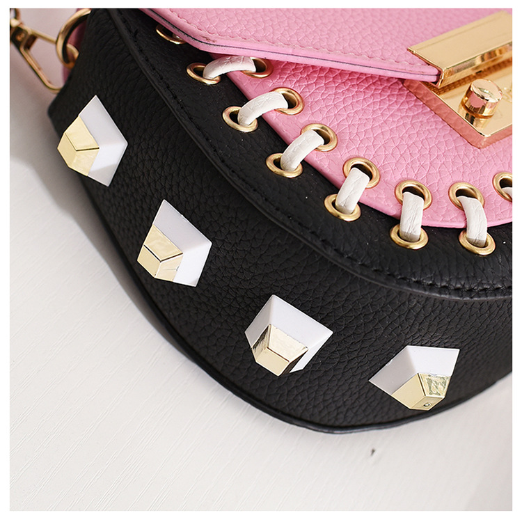 New Round Eyelet Cross Mini Back Women Women Back 