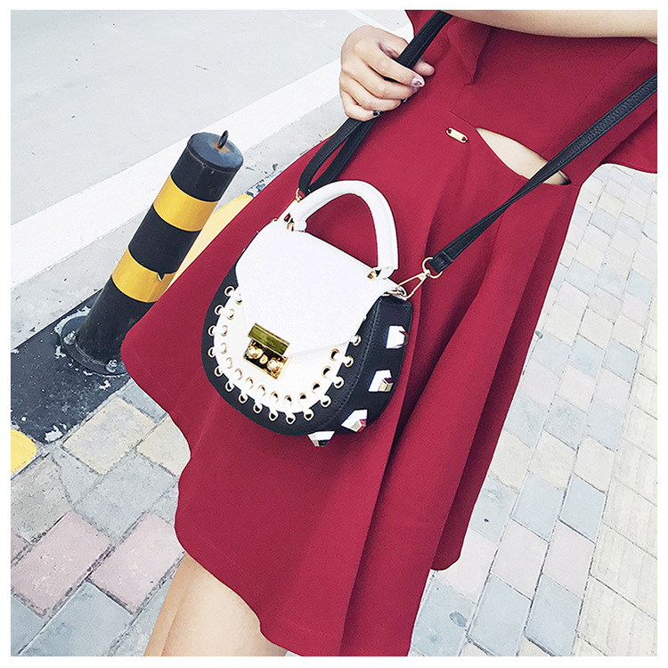 New Round Eyelet Cross Mini Back Women Women Back 