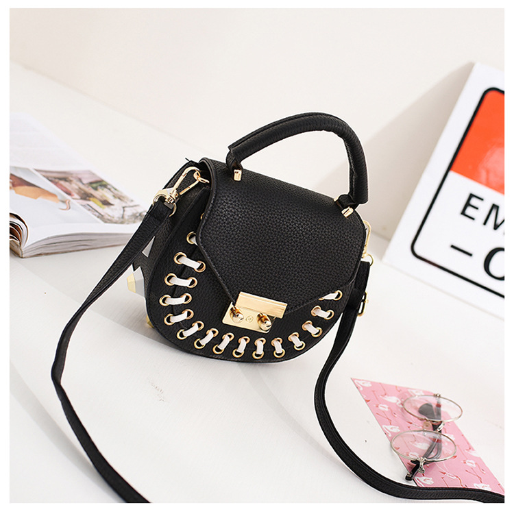 New Round Eyelet Cross Mini Back Women Women Back 