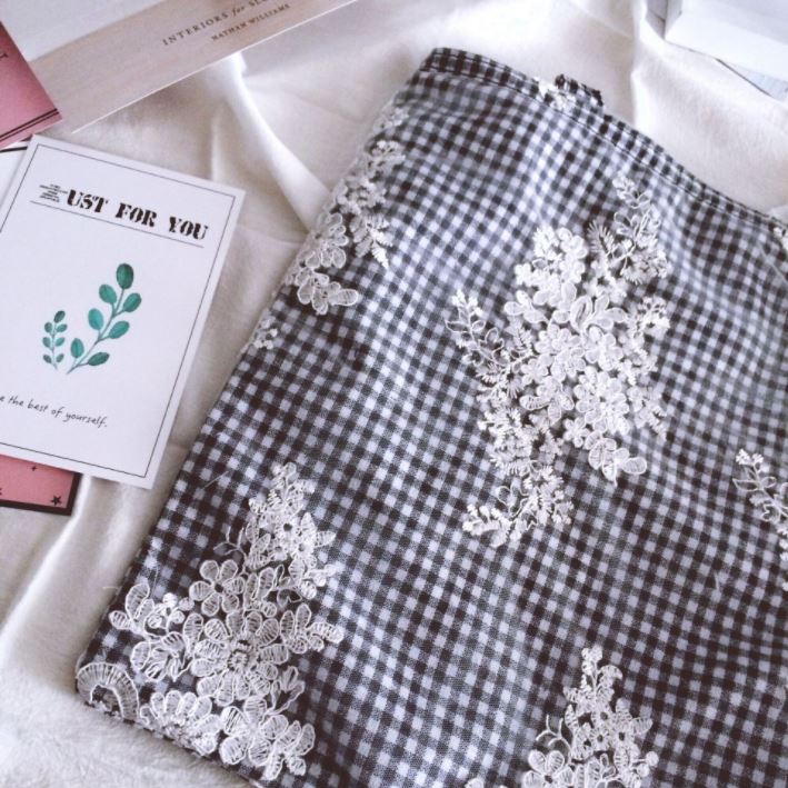 NEW ECO BAG Check lace Eco bag Beautiful 20 lender