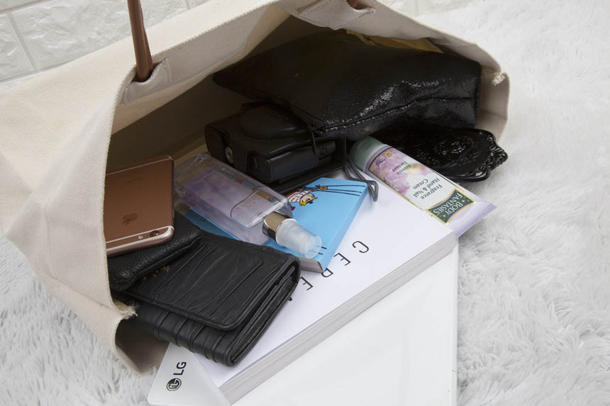 Bigbag Canvas Eco Bag Linen Tote Bag Jung Yumi Bag