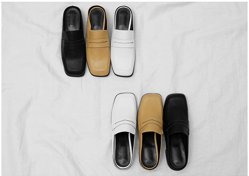 New Modern Daily Square Cobblue Shoes Women Sick C