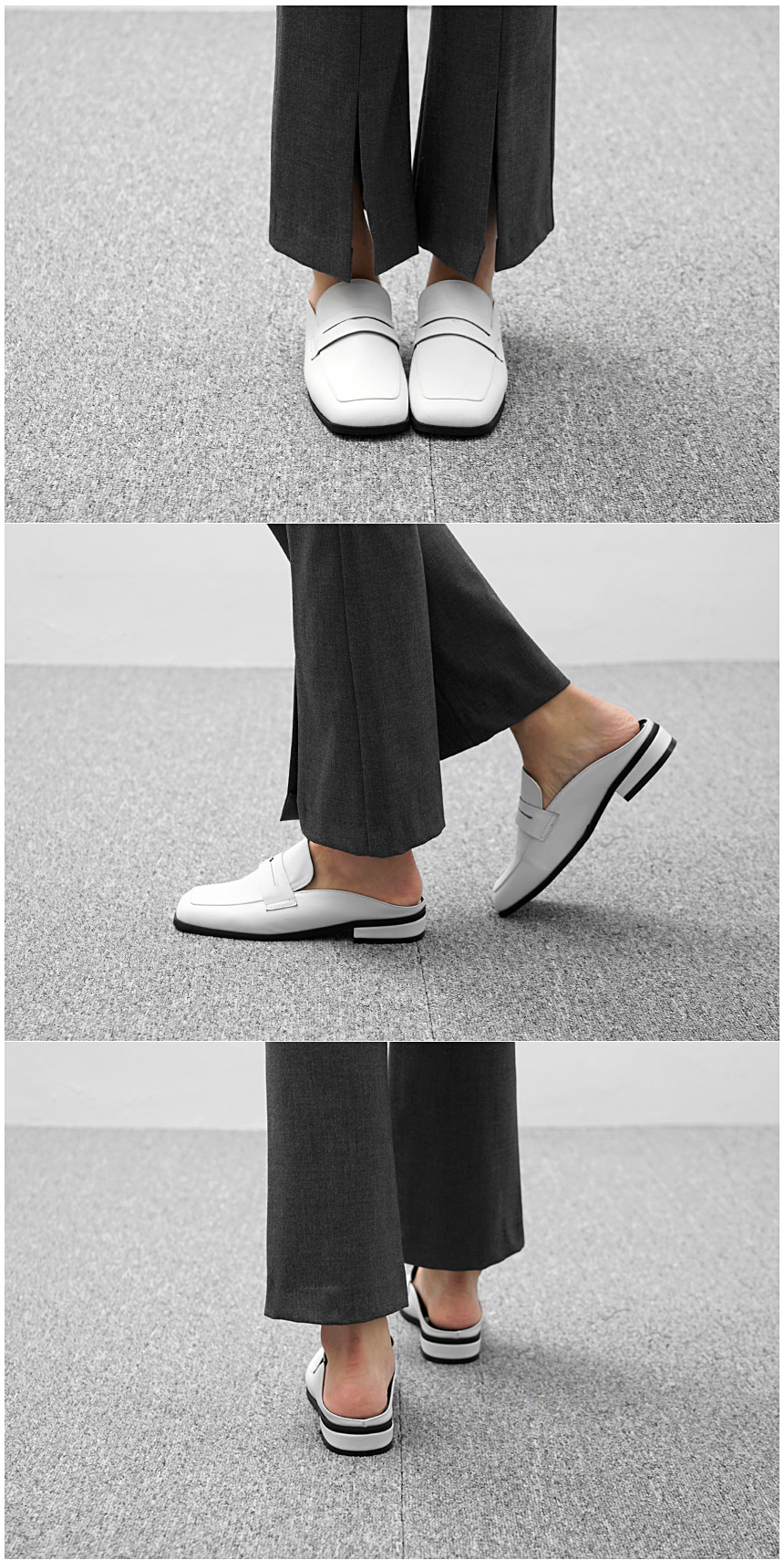 New Modern Daily Square Cobblue Shoes Women Sick C