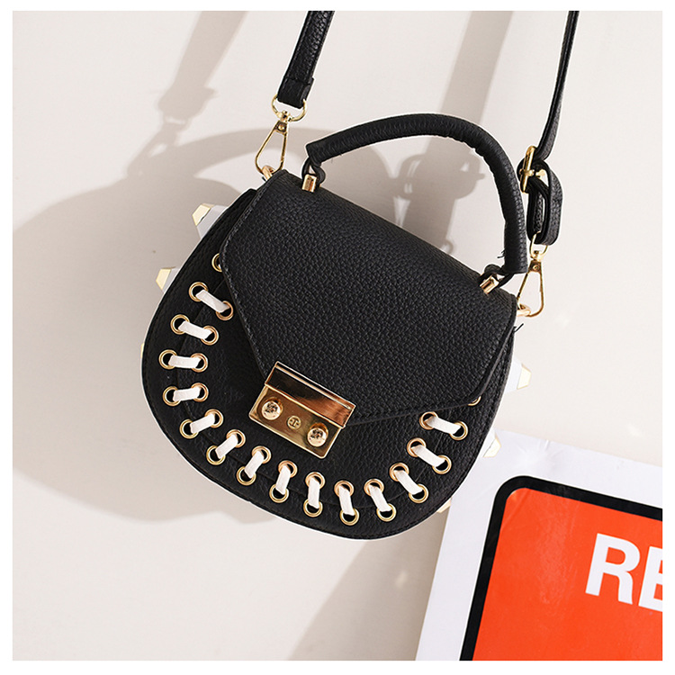 New Round Eyelet Cross Mini Back Women Women Back 