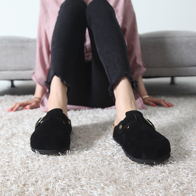 New Round Buckle Blower 2.5cm Masumasu Women's 