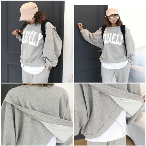 juojio.w Lovely Set Autumn Kidney Daily Coordinati