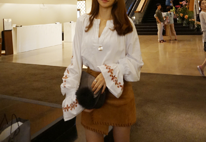 NEW FASHION LADY GIRL Blouse Embroidered Ethnic Pu