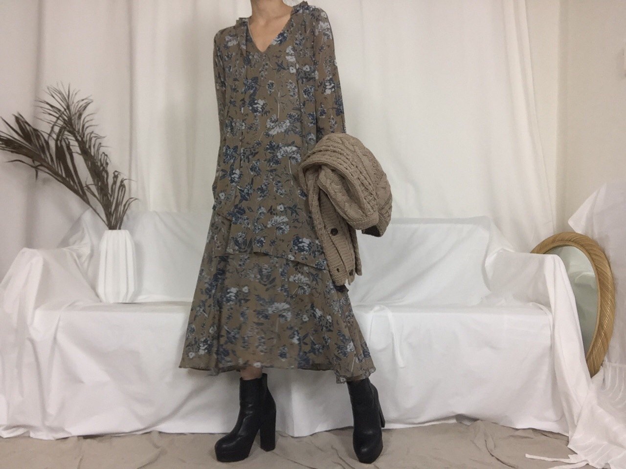 High quality ~! Fit rich and luxurious autumn pers