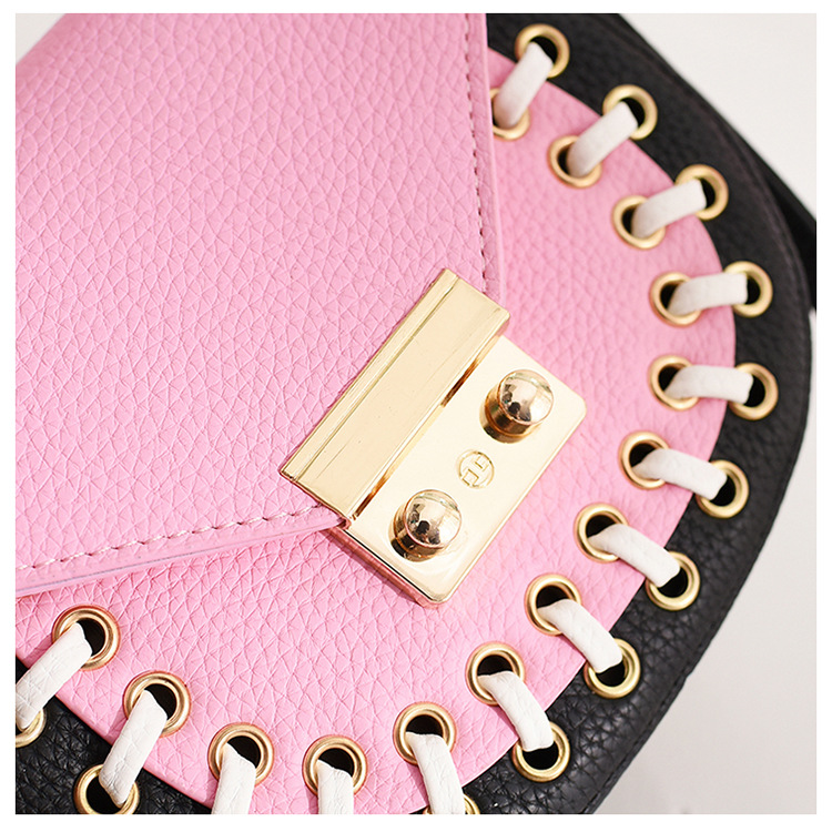 New Round Eyelet Cross Mini Back Women Women Back 