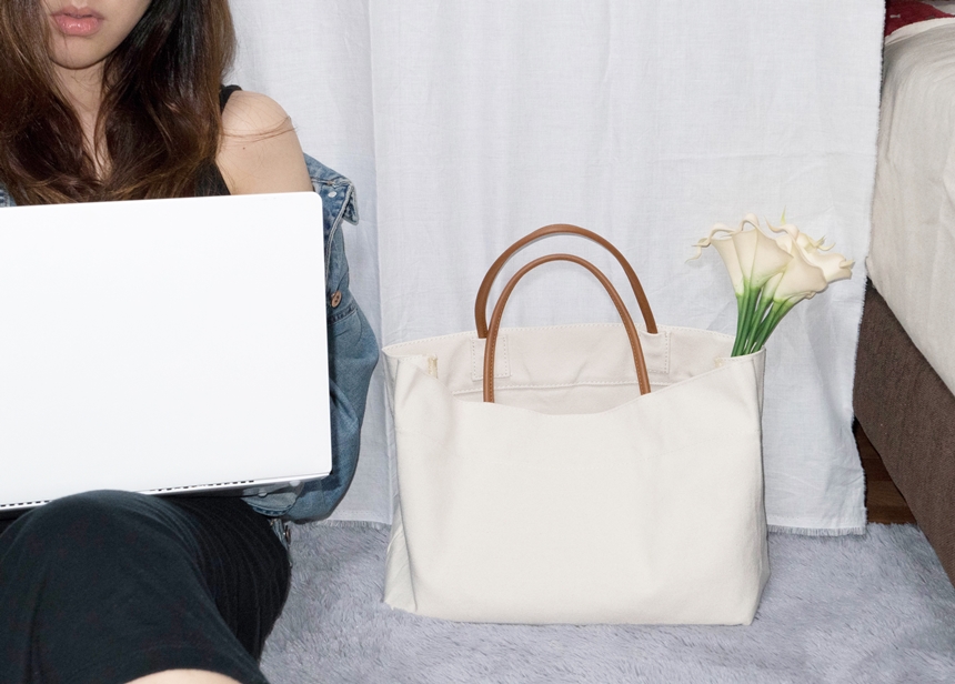 Bigbag Canvas Eco Bag Linen Tote Bag Jung Yumi Bag