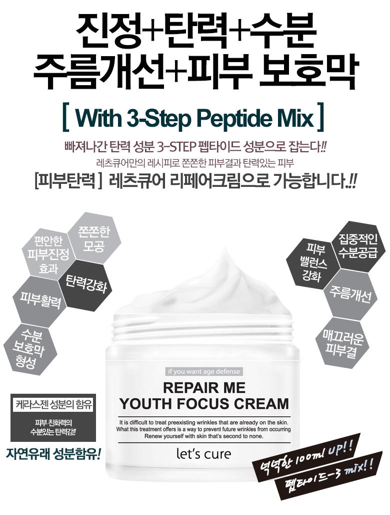 New Lets Cure Wrinkle-improving functional cosmeti