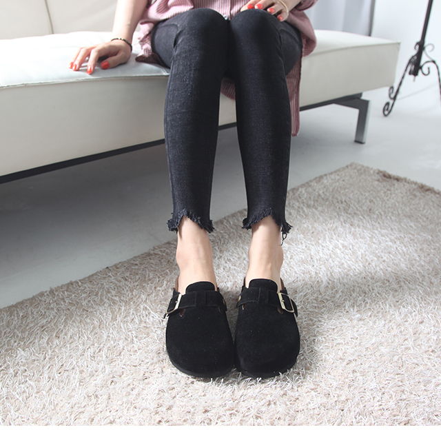 New Round Buckle Blower 2.5cm Masumasu Women's 