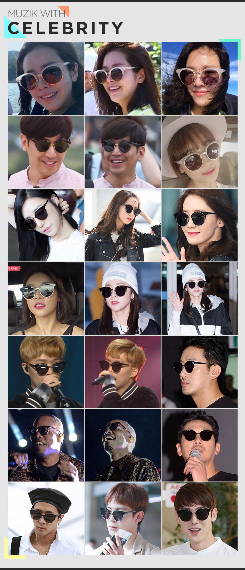 NEW FASHION SUNGLASSES MUZIK ★즉시할인★ PITCH