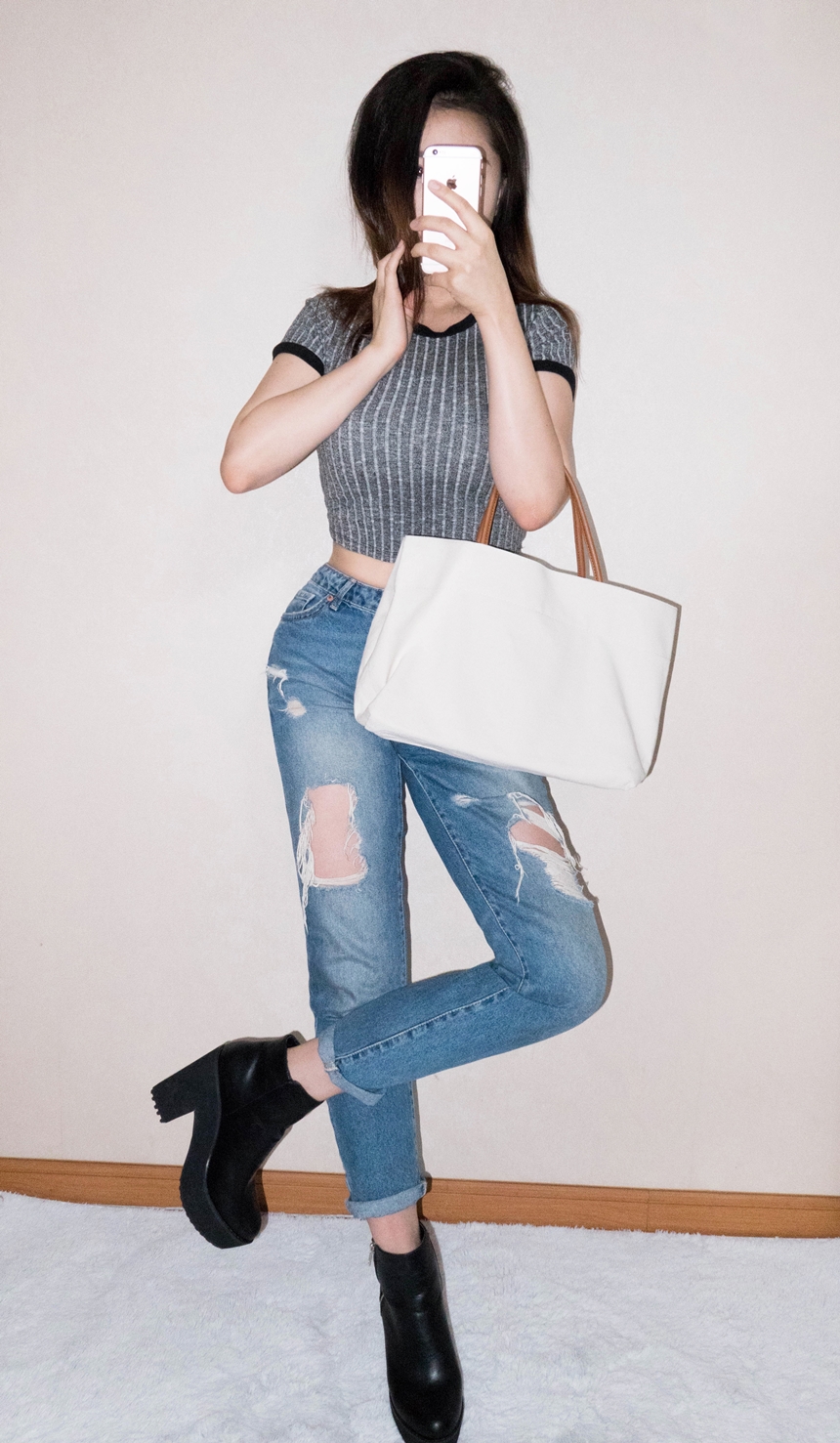 Bigbag Canvas Eco Bag Linen Tote Bag Jung Yumi Bag