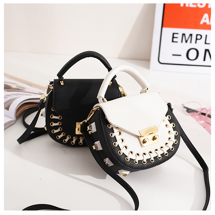 New Round Eyelet Cross Mini Back Women Women Back 