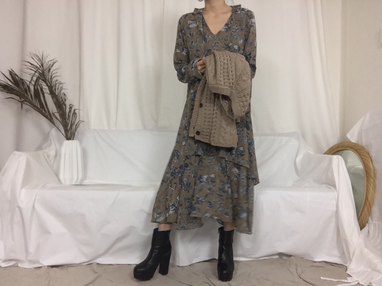 High quality ~! Fit rich and luxurious autumn pers