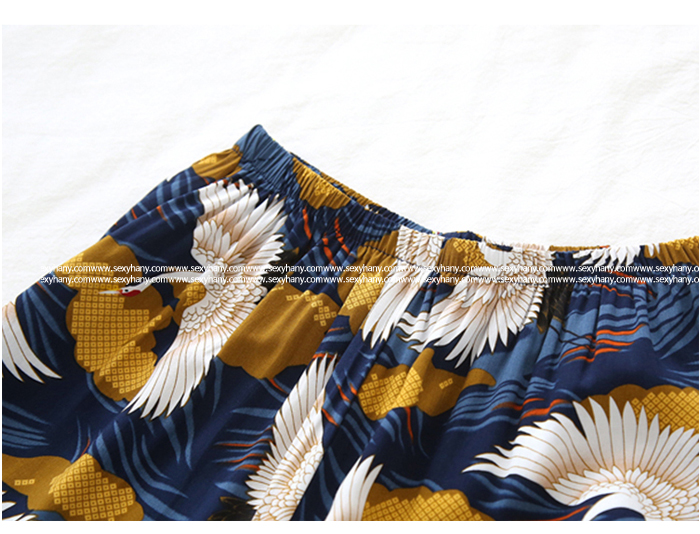 New Flying Japanese yukata night gown pajama set p