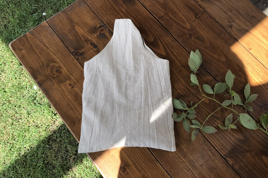 One-Handed Knit Lined Eco Bag _ Diva Sister Tote B