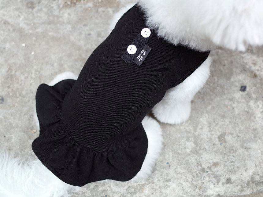 NEW DOG FASHION DOG Dog Dog Dress Button