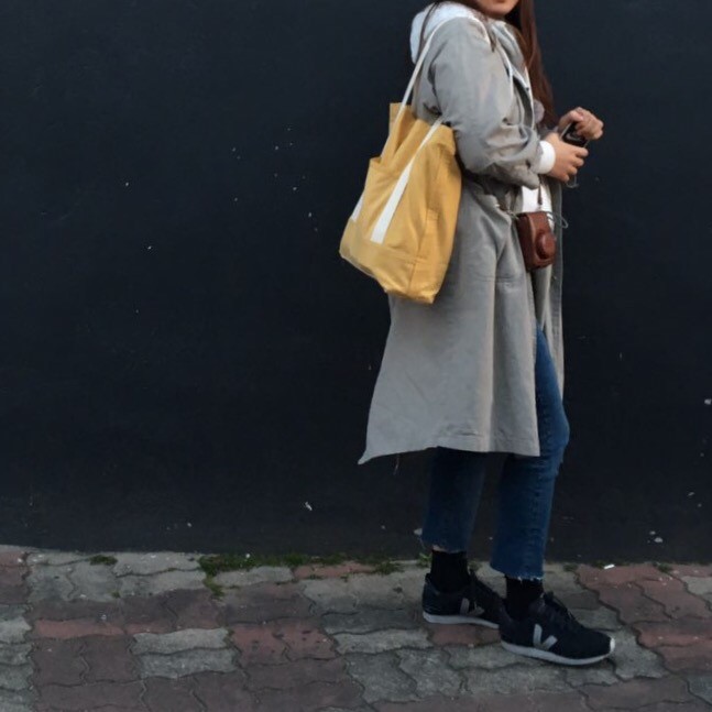 NEW ECO BAG Handmade Porter Eco Bag 4color Unique 