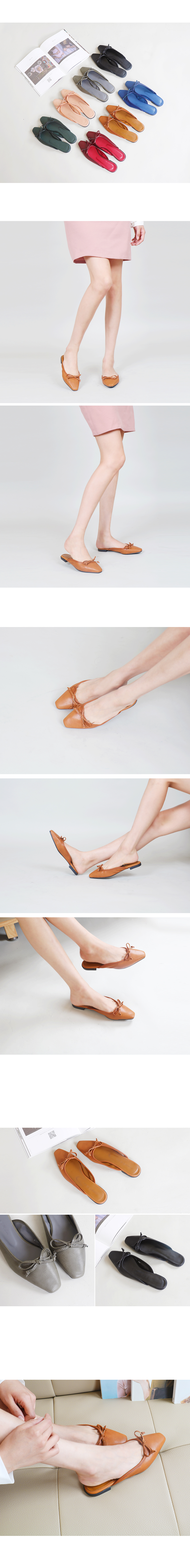 New Ribbon Flat Blower Slippers Women Women Daily