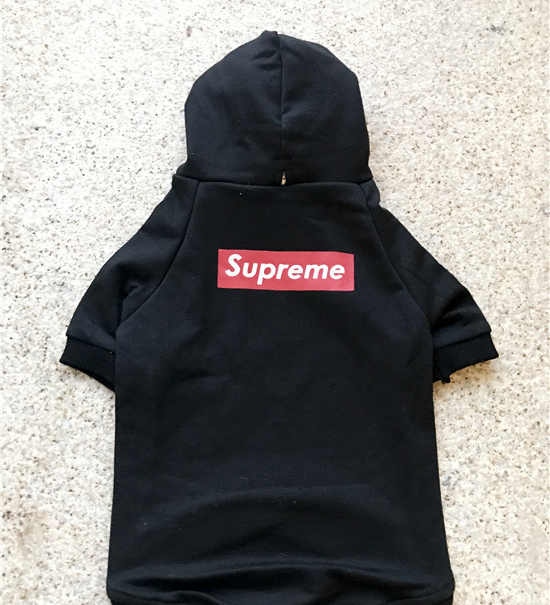 NEW DOG FASHION Supreme ST hooded dog clothes dog 