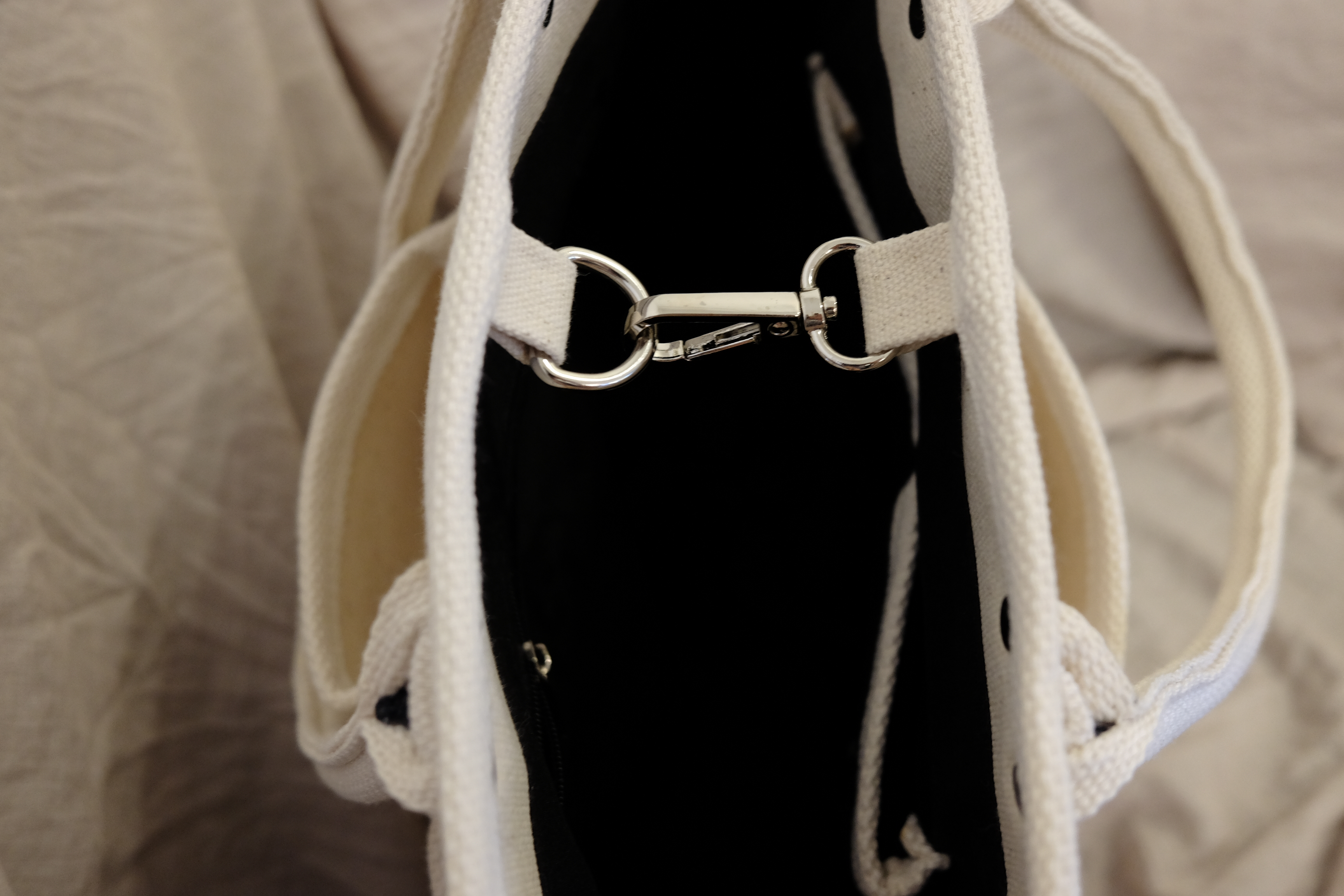 Pocket Tumbler Canvas Eco Bag Casual Jung Yumi Bag