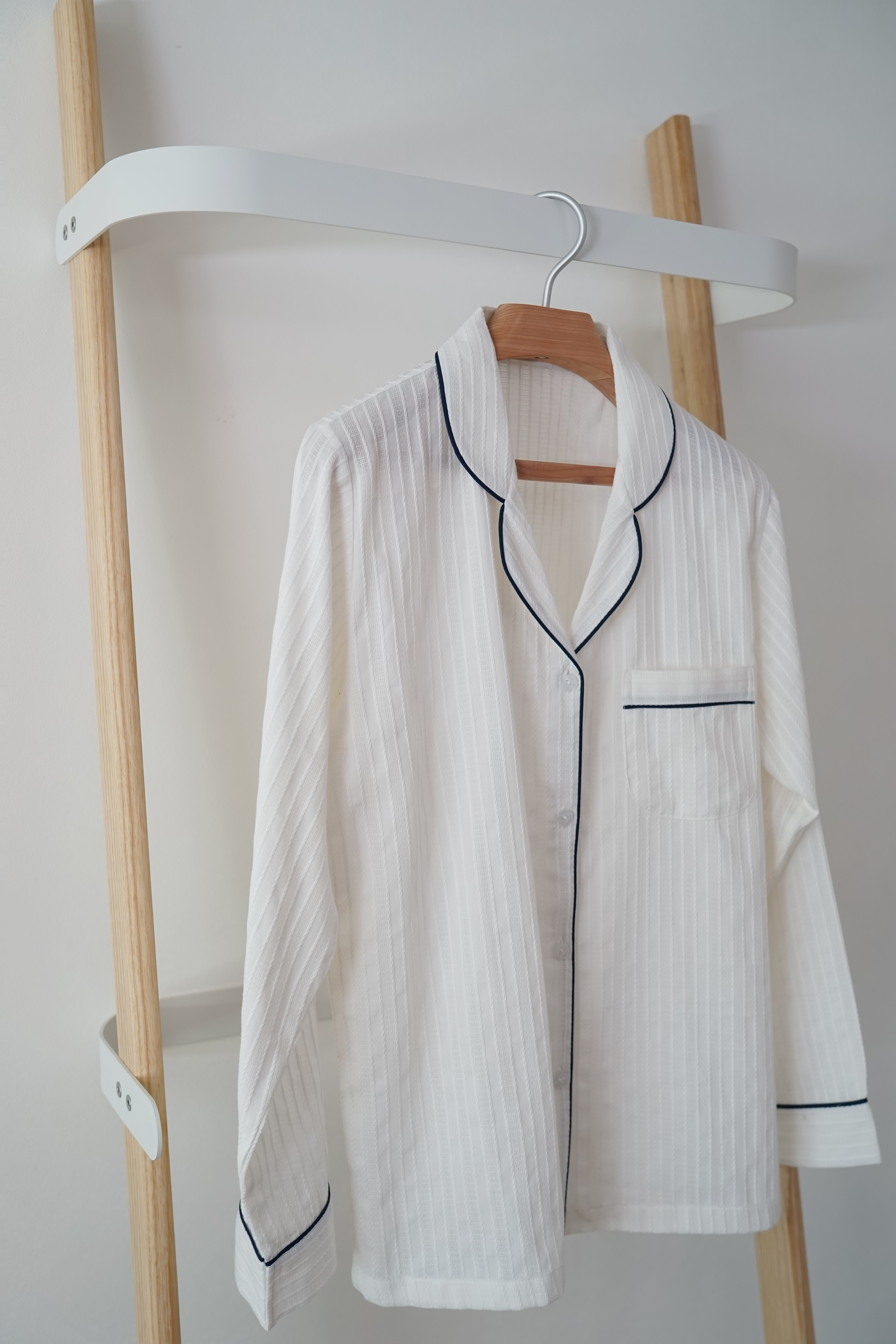 New Blanc Sleeping Pajamas _ White Pajama Set Pret