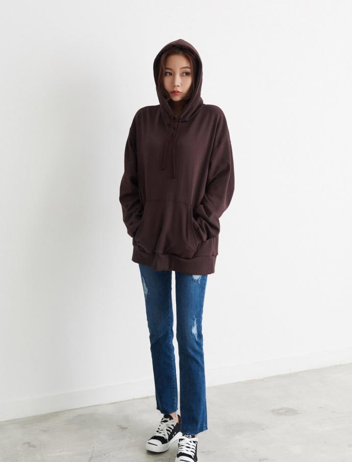 O Buffett Hooded T-shirt Women Casual Lovely Smoot