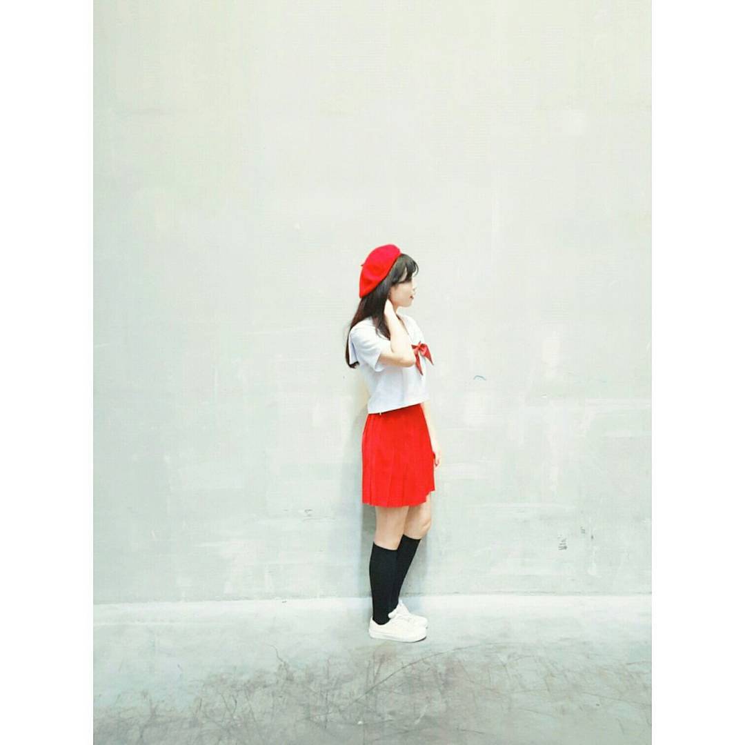 Cosplay short-sleeved saree set Japanese uniform S