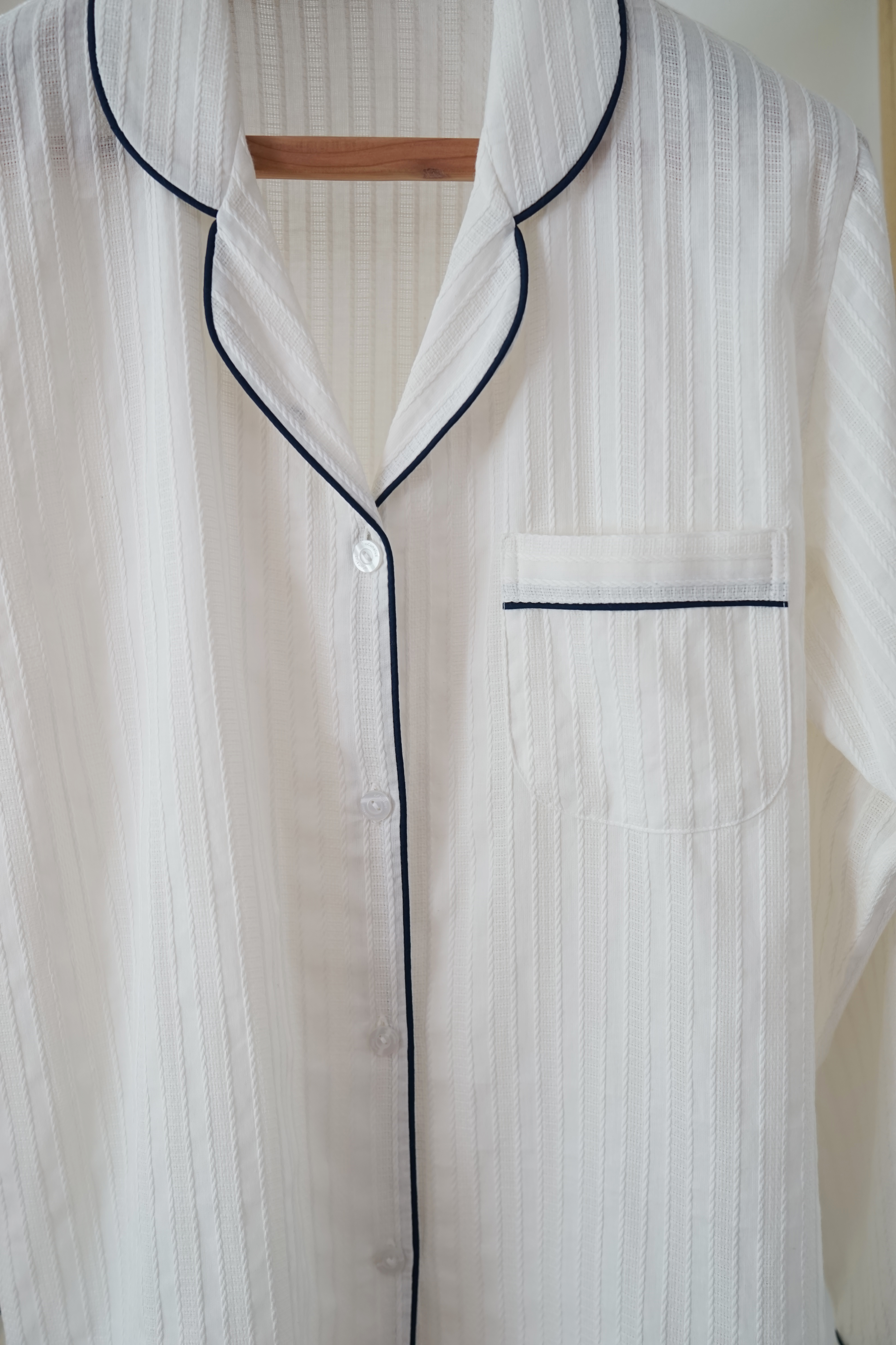 New Blanc Sleeping Pajamas _ White Pajama Set Pret