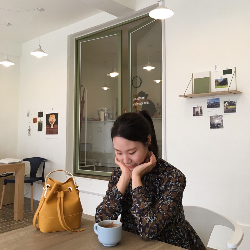 Fall Chiffon Shisu Flower China Neck Long Dress _ 