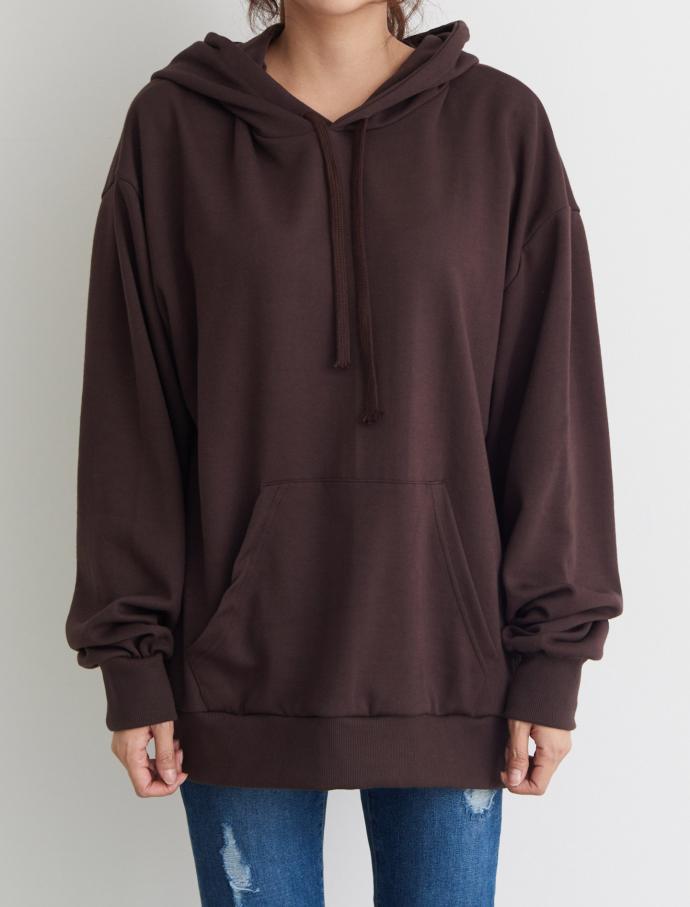 O Buffett Hooded T-shirt Women Casual Lovely Smoot