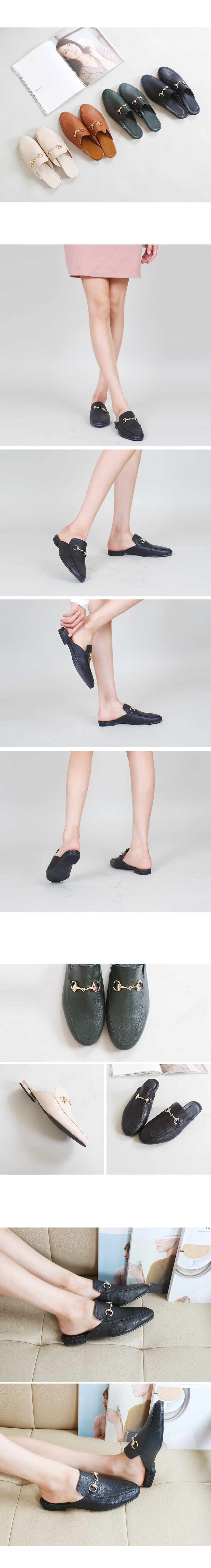 New Ring Decorative Flat Blower Slippers Office Wo