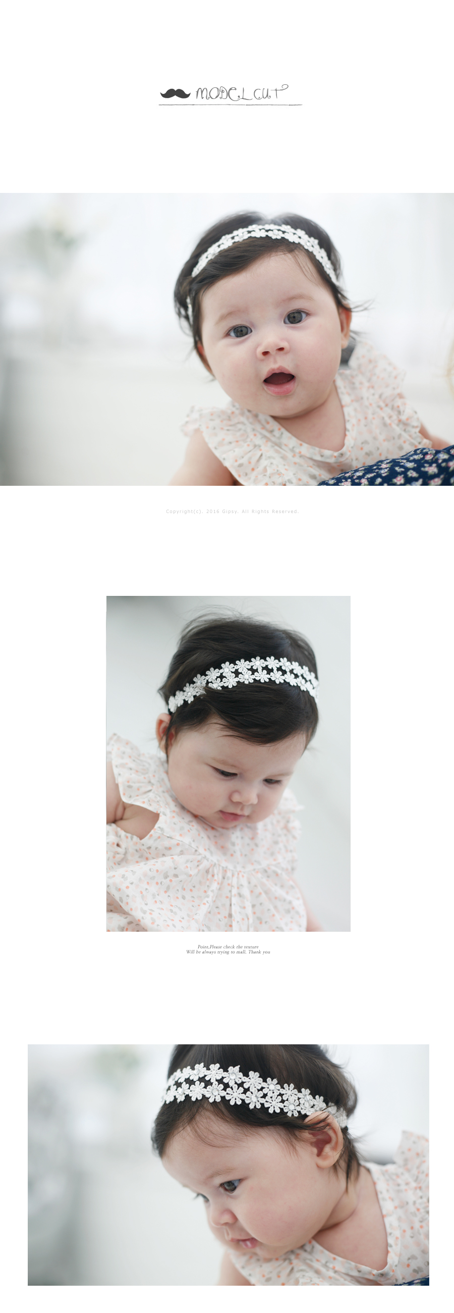 New Flower Lace Baby Hair Band Headband Girls Baby