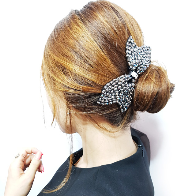 Female Hamaica Ribbon Hairpin 2size 2colors Femini