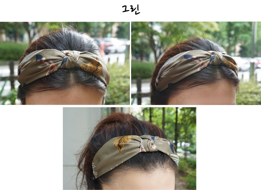 New FW Bandana Hair Turban Headband Luxury Band Lu