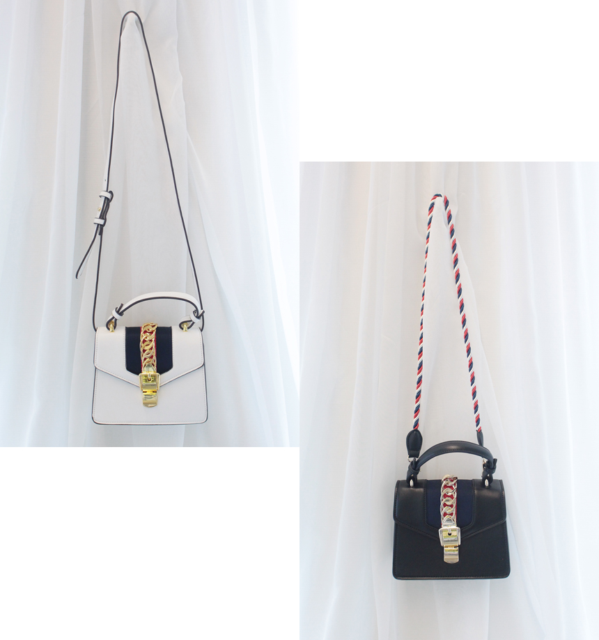 New Chain Silvy Bag Mini Cross Bag 4color Daily Ba