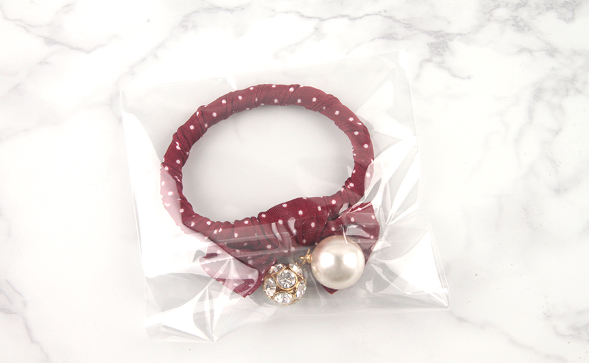 Scarf Pearl Hair Lanyard Bracelet Combination Twis