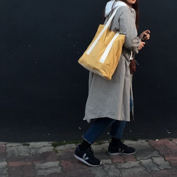 NEW ECO BAG Handmade Porter Eco Bag 4color Unique 