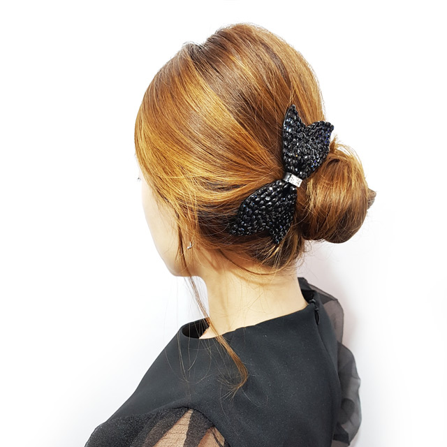 Female Hamaica Ribbon Hairpin 2size 2colors Femini