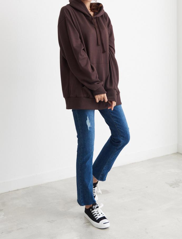 O Buffett Hooded T-shirt Women Casual Lovely Smoot