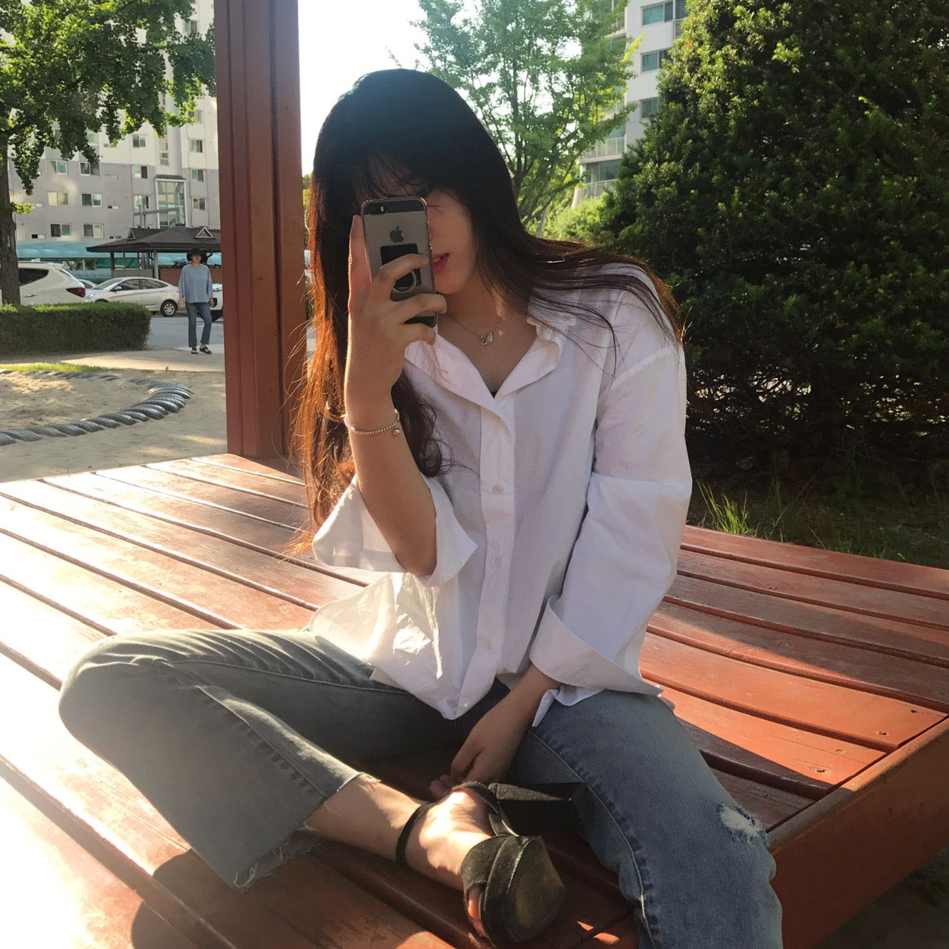 Di Amans collar shirt White Rouge Pit Balloon Blou