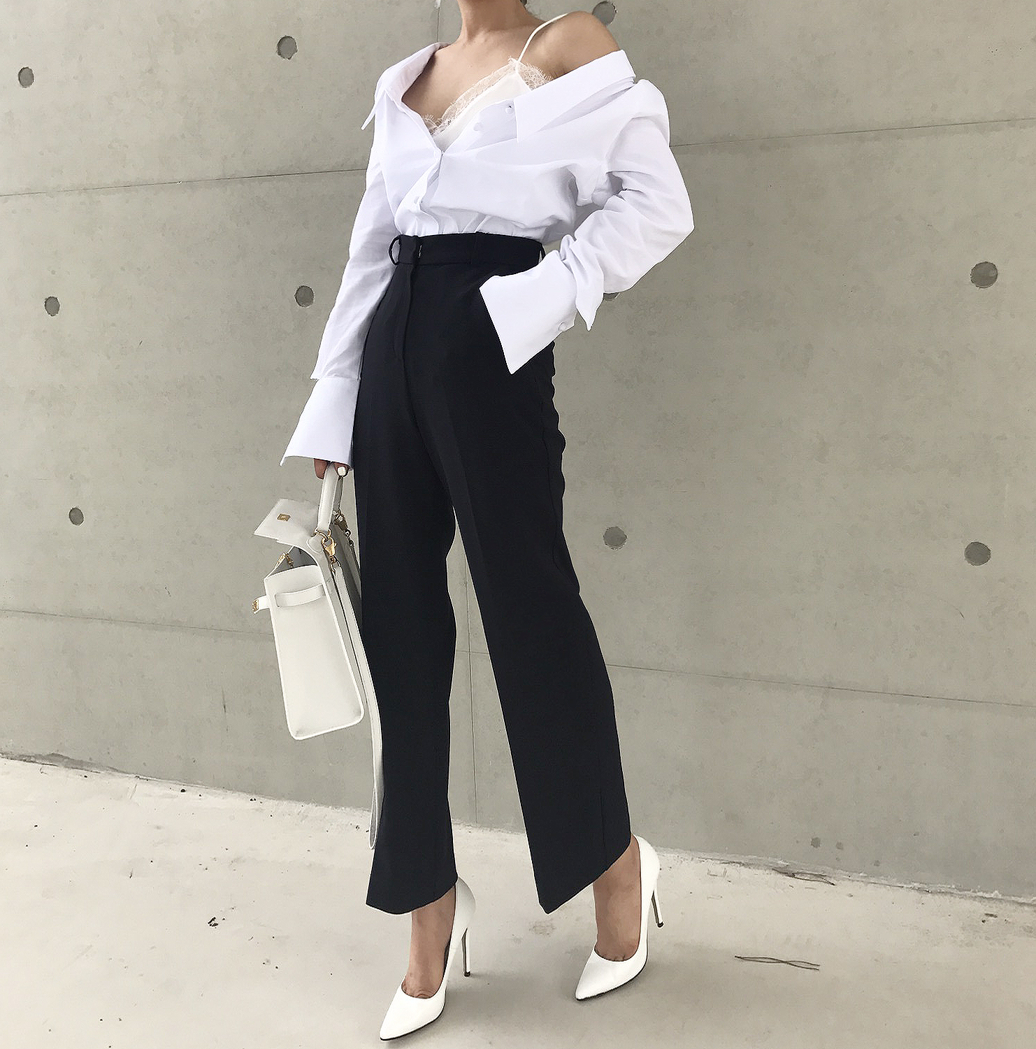NEW FASHION LADY GIRL Blouse 백킹블라우스 2 colors